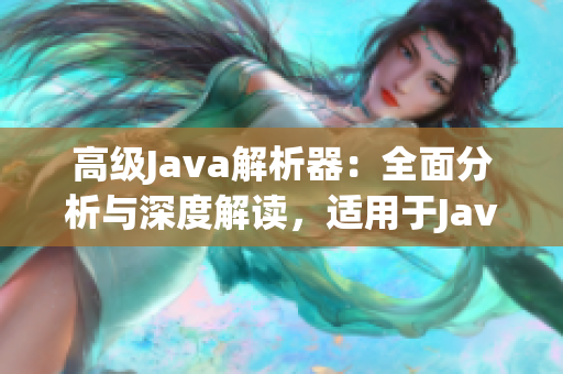 高级Java解析器：全面分析与深度解读，适用于Java开发者的完善指南