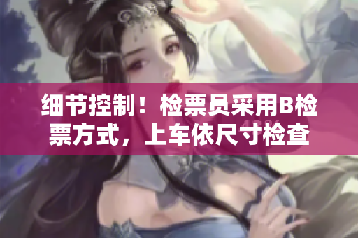 细节控制！检票员采用B检票方式，上车依尺寸检查