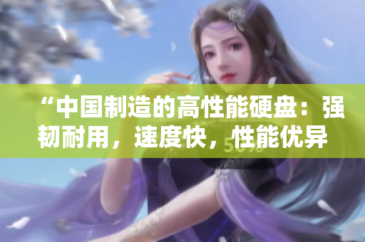 “中国制造的高性能硬盘：强韧耐用，速度快，性能优异！”