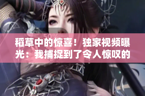 稻草中的惊喜！独家视频曝光：我捕捉到了令人惊叹的一幕