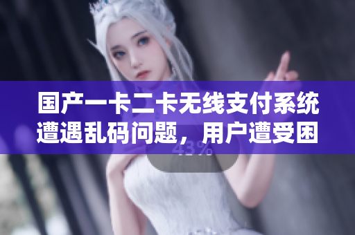 国产一卡二卡无线支付系统遭遇乱码问题，用户遭受困扰