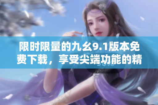 限时限量的九幺9.1版本免费下载，享受尖端功能的精简更新