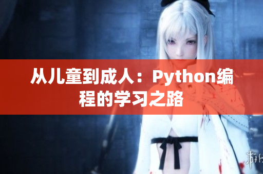 从儿童到成人：Python编程的学习之路