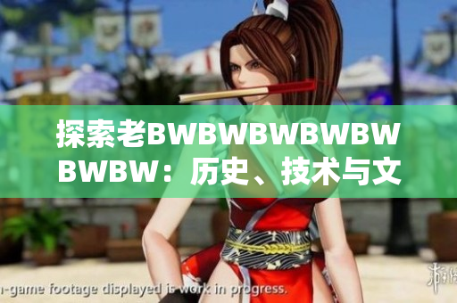 探索老BWBWBWBWBWBWBW：历史、技术与文化的交织