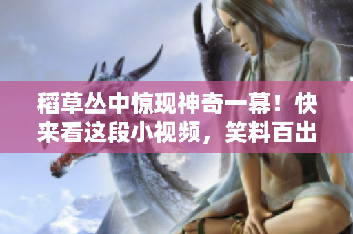 稻草丛中惊现神奇一幕！快来看这段小视频，笑料百出，妙趣横生！