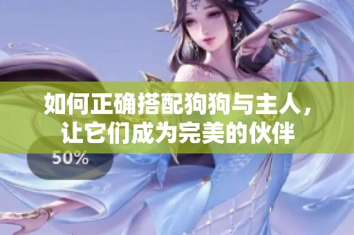 如何正确搭配狗狗与主人，让它们成为完美的伙伴