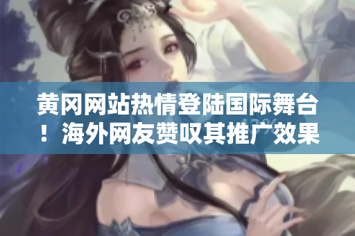 黄冈网站热情登陆国际舞台！海外网友赞叹其推广效果！