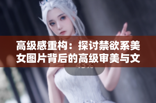 高级感重构：探讨禁欲系美女图片背后的高级审美与文化内涵
