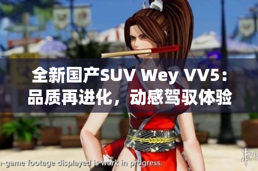 全新国产SUV Wey VV5：品质再进化，动感驾驭体验