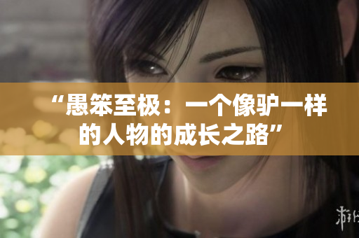 “愚笨至极：一个像驴一样的人物的成长之路”