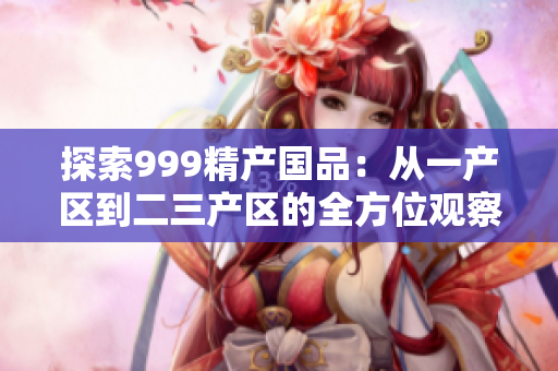 探索999精产国品：从一产区到二三产区的全方位观察