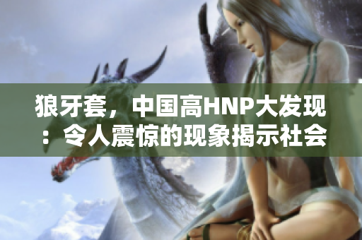 狼牙套，中国高HNP大发现：令人震惊的现象揭示社会健康隐患