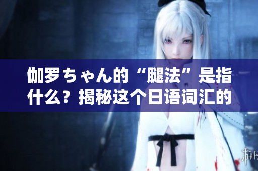 伽罗ちゃん的“腿法”是指什么？揭秘这个日语词汇的真正含义