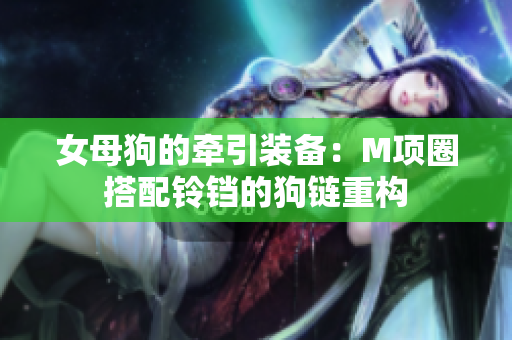 女母狗的牵引装备：M项圈搭配铃铛的狗链重构