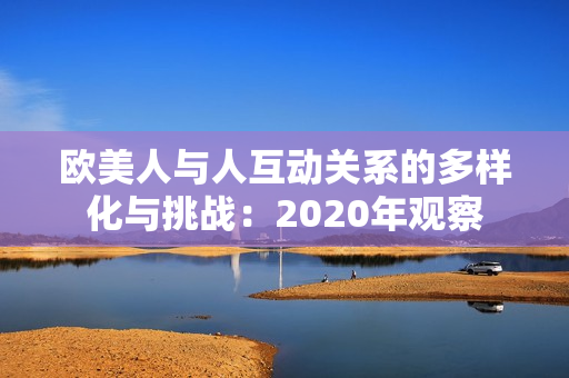 欧美人与人互动关系的多样化与挑战：2020年观察