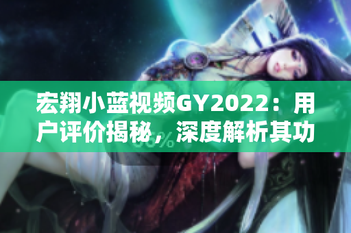 宏翔小蓝视频GY2022：用户评价揭秘，深度解析其功能与性能