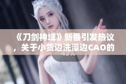 《刀剑神域》新番引发热议，关于小货边洗澡边CAO的情节探讨