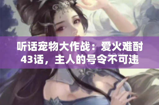 听话宠物大作战：爱火难酎43话，主人的号令不可违