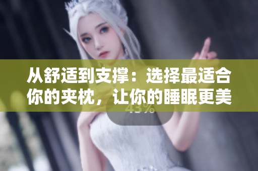 从舒适到支撑：选择最适合你的夹枕，让你的睡眠更美好