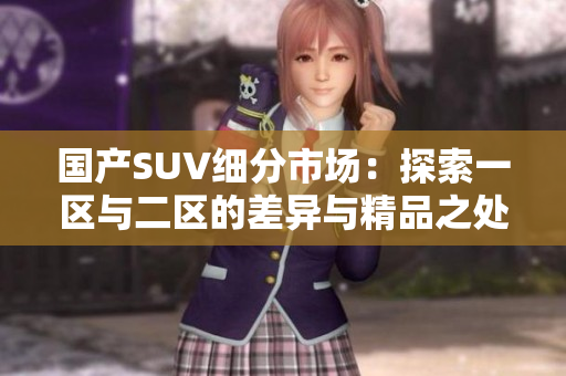 国产SUV细分市场：探索一区与二区的差异与精品之处