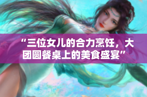 “三位女儿的合力烹饪，大团圆餐桌上的美食盛宴”