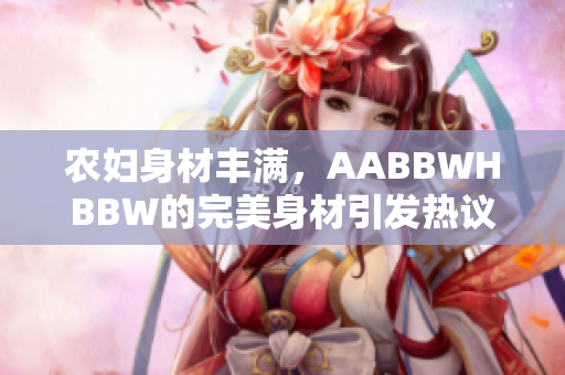 农妇身材丰满，AABBWHBBW的完美身材引发热议