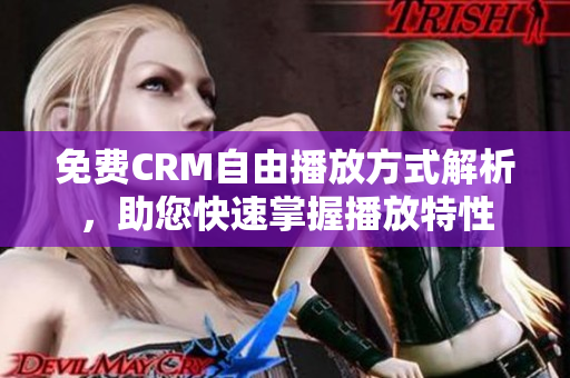 免费CRM自由播放方式解析，助您快速掌握播放特性