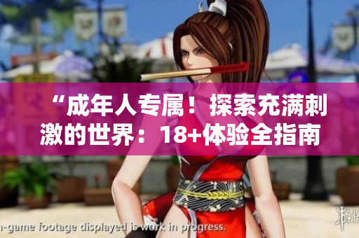 “成年人专属！探索充满刺激的世界：18+体验全指南！”