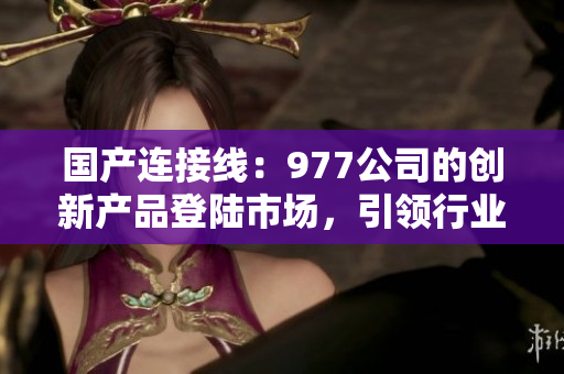 国产连接线：977公司的创新产品登陆市场，引领行业新趋势