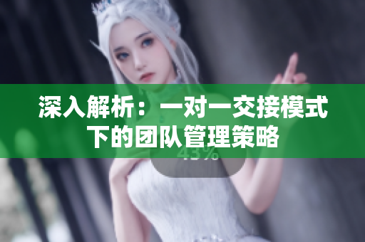 深入解析：一对一交接模式下的团队管理策略