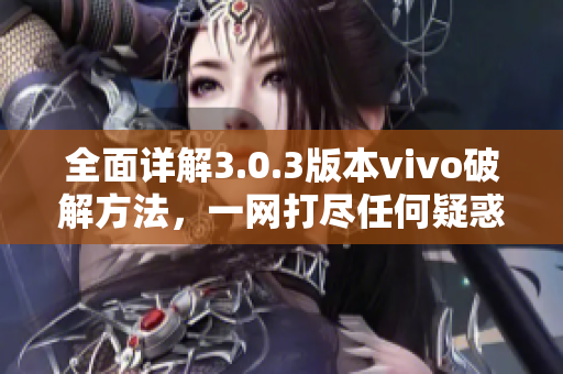 全面详解3.0.3版本vivo破解方法，一网打尽任何疑惑