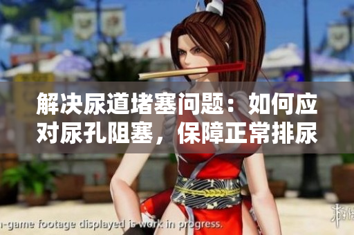 解决尿道堵塞问题：如何应对尿孔阻塞，保障正常排尿