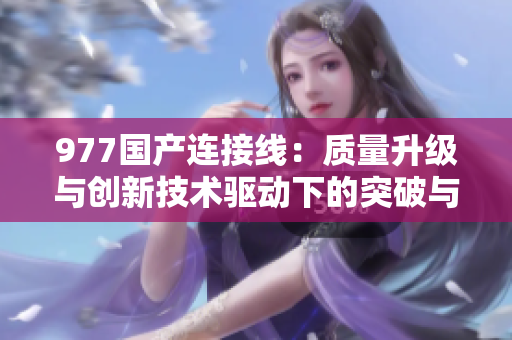 977国产连接线：质量升级与创新技术驱动下的突破与发展