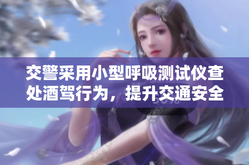 交警采用小型呼吸测试仪查处酒驾行为，提升交通安全监管效能