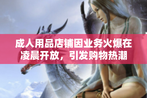 成人用品店铺因业务火爆在凌晨开放，引发购物热潮