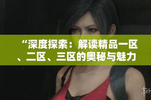 “深度探索：解读精品一区、二区、三区的奥秘与魅力”