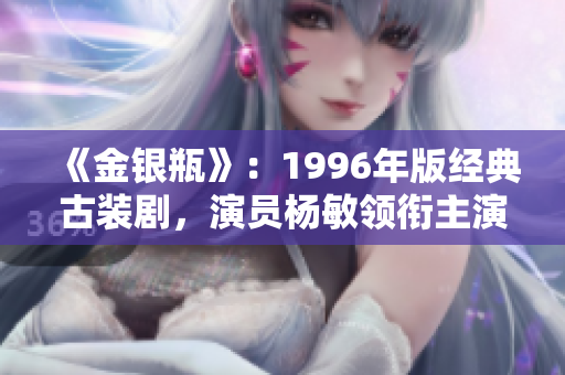 《金银瓶》：1996年版经典古装剧，演员杨敏领衔主演的国民爱剧【精选】