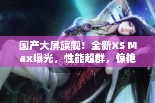 国产大屏旗舰！全新XS Max曝光，性能超群，惊艳亮相！