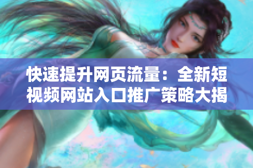 快速提升网页流量：全新短视频网站入口推广策略大揭秘