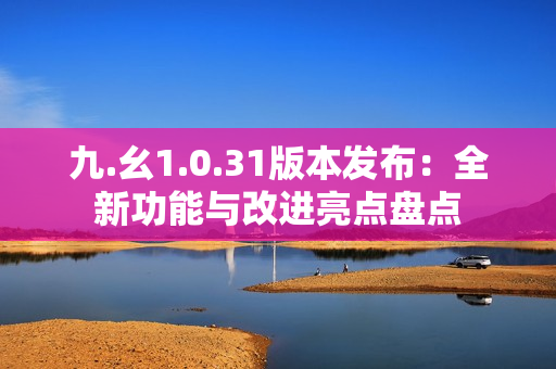 九.幺1.0.31版本发布：全新功能与改进亮点盘点