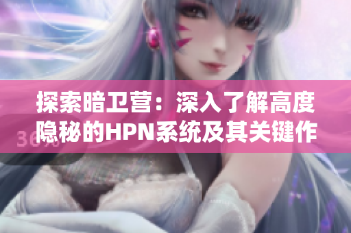 探索暗卫营：深入了解高度隐秘的HPN系统及其关键作用