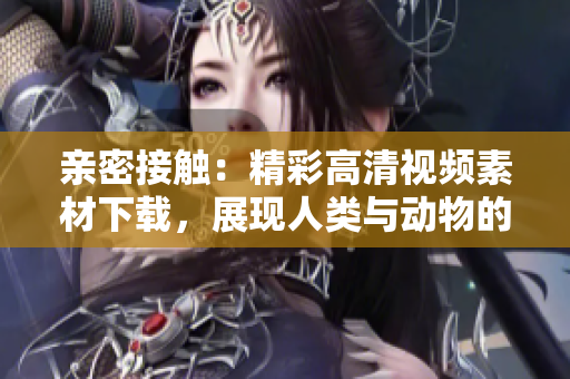 亲密接触：精彩高清视频素材下载，展现人类与动物的温馨互动