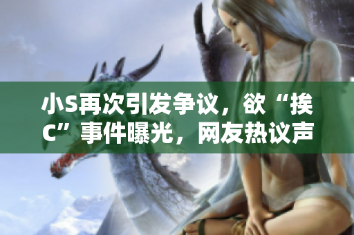 小S再次引发争议，欲“挨C”事件曝光，网友热议声浪高涨