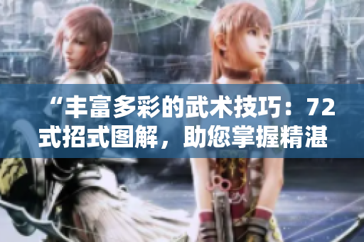“丰富多彩的武术技巧：72式招式图解，助您掌握精湛武技”