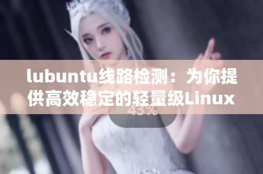 lubuntu线路检测：为你提供高效稳定的轻量级Linux操作系统体验