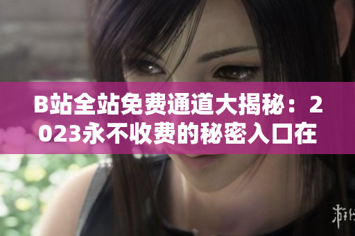 B站全站免费通道大揭秘：2023永不收费的秘密入口在哪？