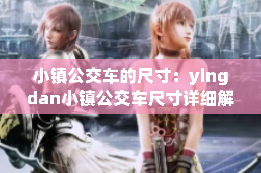 小镇公交车的尺寸：yingdan小镇公交车尺寸详细解读