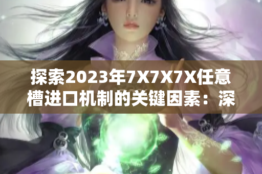 探索2023年7X7X7X任意槽进口机制的关键因素：深度解析及行业趋势