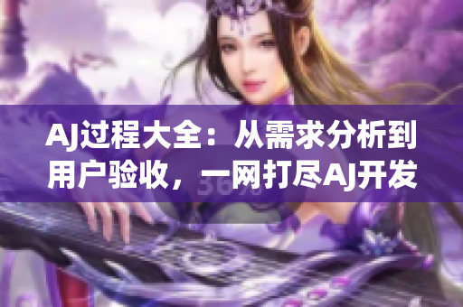 AJ过程大全：从需求分析到用户验收，一网打尽AJ开发的全部流程