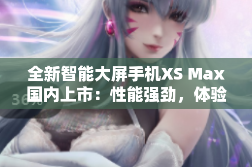 全新智能大屏手机XS Max国内上市：性能强劲，体验超乎想象！